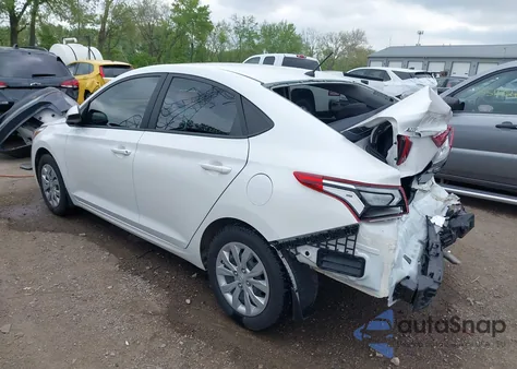 2022 Hyundai Accent Se z USA, uszkodzony, nr VIN 3KPC24A62NE171655